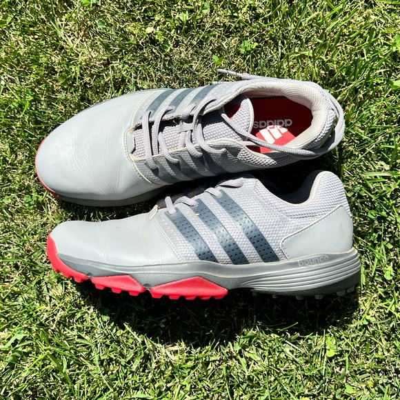 adidas gazelle silver green womens Adidas 360 Traxion Junior Golf Shoes – Mulligan Golf Point main image 1